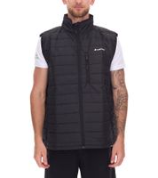 Chaleco de entretiempo LOTTO para hombre, acolchado y con bolsillos MBWY10001NET, negro