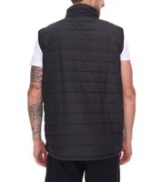 Chaleco de entretiempo LOTTO para hombre, acolchado y con bolsillos MBWY10001NET, negro