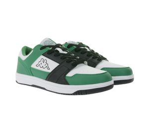 Kappa Logo Rernal 2 Sneakers da uomo per tutti i giorni, Scarpe casual, Scarpe stringate, Scarpe da ginnastica, 341X2DW A15 Bianco/Verde