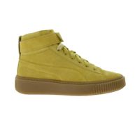 PUMA Suede Platform Mid Damen Plateau-Sneaker Echt-Leder Hi-Top Sneaker 366018 03 Sand-Beige