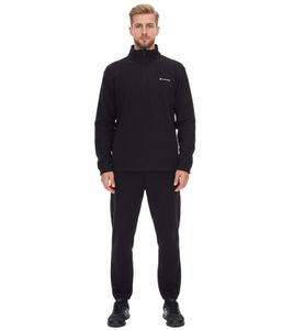 LOTTO Herren Fleece-Sweater Trainings-Pullover mit Reißverschluss Sweat-Zipper MPFX1000NET Schwarz LOTTO Herren Fleece-Sweater Trainings-Pullover mit Reißverschluss Sweat-Zipper MPFX1000NET Schwarz