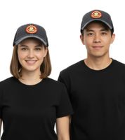 Casquette unisexe en coton avec empiècement en maille et coupe légèrement incurvée, groupe de punk rock Green Day TC103153GRN, gris foncé/noir