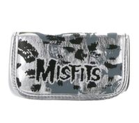 Cartera MISFITS Band con un diseño impactante y letras del logo GW108457MIS Plateada