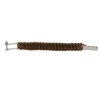 I-BRACE Paracord Bracelet, Survival Rope Braided into a Bracelet Made of Tear-Resistant Parachute Cord 550 Cord IB1014 Brown
