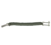 I-BRACE Paracord Bracelet Survival Cord Bracelet Braided from Tear-resistant 550 Parachute Cord IB1003 Khaki