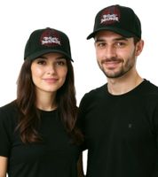 Gorra de algodón THE BLACK DAHLIA MURDER con logo bordado, producto para fans, TC107572BDM, color negro