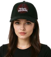 Gorra de algodón THE BLACK DAHLIA MURDER con logo bordado, producto para fans, TC107572BDM, color negro
