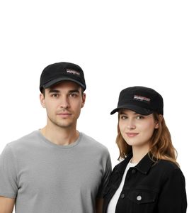 Gorra de algodón FULL BLOWN CHAOS para mujer y hombre, estilo militar, FC103037FBC, negra Gorra de algodón FULL BLOWN CHAOS para mujer y hombre, estilo militar, FC103037FBC, negra