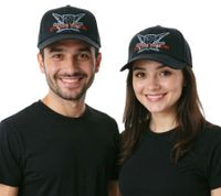 Casquette unisexe STORY OF THE YEAR en coton avec logo brodé TC103488SOT, noire