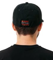 Casquette unisexe STORY OF THE YEAR en coton avec logo brodé TC103488SOT, noire