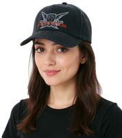 Casquette unisexe STORY OF THE YEAR en coton avec logo brodé TC103488SOT, noire
