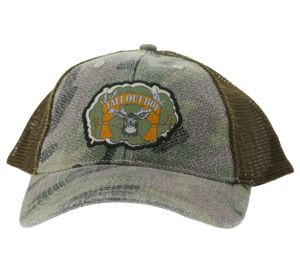 FALL OUT BOY alternative rock band baseball cap with logo embroidery, camouflage trucker cap TC104185FOB green/brown