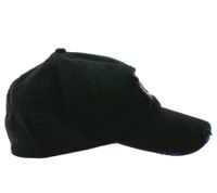 Cappellino unisex CAMP KILL YOURSELF, in cotone con effetto used, copricapo TC101767CKY, nero