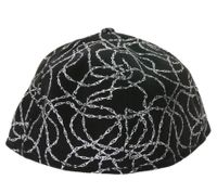 Gorra de hip hop NIGGAZ WIT ATTITUDES para mujer y hombre, de algodón, con aro plano, TC109821NWA, negra