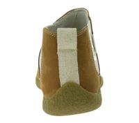 KEEN Mosey Chelsea Damen Stiefelette Echtleder Schlupf-Schuhe mit Wechselfußbett in Braun oder Beige