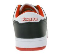 Baskets Kappa Logo Rernal 2 pour homme, chaussures décontractées, à lacets, d'entraînement, 341X2DW, noir/rouge/blanc ou blanc/vert