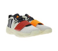 Scarpe da basket adidas Dame 8 EXTPLY stile Damian Lillard con piastra di propulsione in TPU, da indoor, blu navy/arancione o bianco/blu