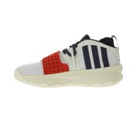 Scarpe da basket adidas Dame 8 EXTPLY stile Damian Lillard con piastra di propulsione in TPU, da indoor, blu navy/arancione o bianco/blu