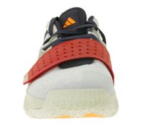 Scarpe da basket adidas Dame 8 EXTPLY stile Damian Lillard con piastra di propulsione in TPU, da indoor, blu navy/arancione o bianco/blu