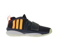 Scarpe da basket adidas Dame 8 EXTPLY stile Damian Lillard con piastra di propulsione in TPU, da indoor, blu navy/arancione o bianco/blu