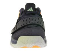 Scarpe da basket adidas Dame 8 EXTPLY stile Damian Lillard con piastra di propulsione in TPU, da indoor, blu navy/arancione o bianco/blu