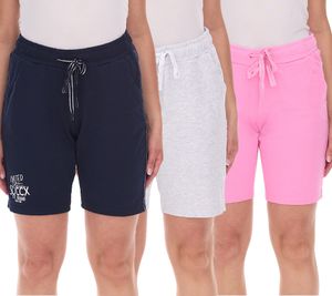 Short décontracté femme SOCCX, pantalon court en coton, short d'été 3643388_2007 Rose, bleu ou gris clair