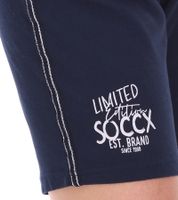 SOCCX by Carina Women's Casual Shorts, Short Cotton Pants, Summer Shorts 3643388_2007 Pink, Blue, or Light Gray