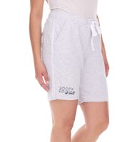 SOCCX by Carina Women's Casual Shorts, Short Cotton Pants, Summer Shorts 3643388_2007 Pink, Blue, or Light Gray