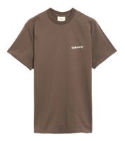 T-shirt homme Foret, en coton durable, manches courtes tendance, F4093 Marron