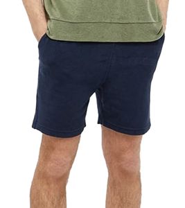 Short en éponge Harmony Pierino pour homme avec poches latérales BCO053-HTR037 Bleu marine