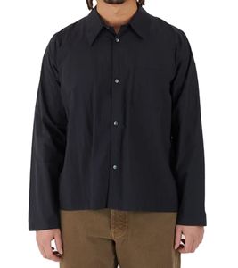 BERNER KÜHL Herren Langarm-Hemd Business-Shirt mit Brusttasche Freizeit-Shirt 1-36S25 053 Navy