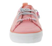 Baskets décontractées SPERRY Crest Vibe en toile pour femme, chaussures durables au quotidien, à enfiler, STS884, rose flamant rose ou blanc