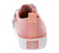 Baskets décontractées SPERRY Crest Vibe en toile pour femme, chaussures durables au quotidien, à enfiler, STS884, rose flamant rose ou blanc