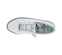 Baskets décontractées SPERRY Crest Vibe en toile pour femme, chaussures durables au quotidien, à enfiler, STS884, rose flamant rose ou blanc