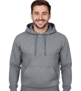 Herren Hoodie Kapuzen-Pullover Basic-Pullover moderner Baumwoll-Pullover Sweater Große Größen Grau Herren Hoodie Kapuzen-Pullover Basic-Pullover moderner Baumwoll-Pullover Sweater Große Größen Grau