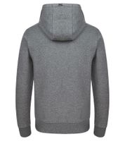 Herren Hoodie Kapuzen-Pullover Basic-Pullover moderner Baumwoll-Pullover Sweater Große Größen Grau