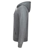 Herren Hoodie Kapuzen-Pullover Basic-Pullover moderner Baumwoll-Pullover Sweater Große Größen Grau