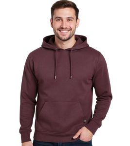 Herren Hoodie Kapuzen-Pullover Basic-Pullover moderner Baumwoll-Pullover Sweater Weinrot Herren Hoodie Kapuzen-Pullover Basic-Pullover moderner Baumwoll-Pullover Sweater Weinrot