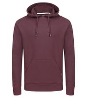 Sudadera con capucha para hombre, suéter con capucha, suéter básico, suéter moderno de algodón, rojo vino