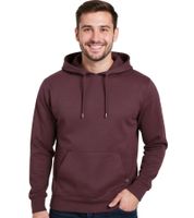 Sudadera con capucha para hombre, suéter con capucha, suéter básico, suéter moderno de algodón, rojo vino