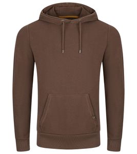 Herren Hoodie Kapuzen-Pullover Basic-Pullover moderner Baumwoll-Pullover Sweater Große Größen Braun
