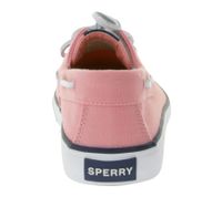 Chaussures bateau SPERRY Bahama 2.0 en toile : Chaussures décontractées durables pour femme avec semelle en mousse à mémoire de forme, disponibles en bleu marine, blanc, rose ou vert citron