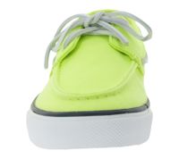 Chaussures bateau SPERRY Bahama 2.0 en toile : Chaussures décontractées durables pour femme avec semelle en mousse à mémoire de forme, disponibles en bleu marine, blanc, rose ou vert citron