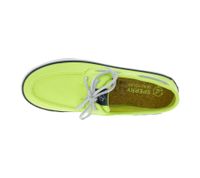 Chaussures bateau SPERRY Bahama 2.0 en toile : Chaussures décontractées durables pour femme avec semelle en mousse à mémoire de forme, disponibles en bleu marine, blanc, rose ou vert citron