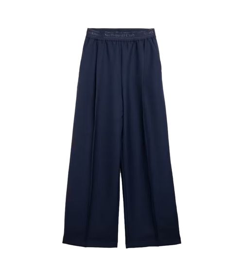 Stockholm (Surfboard) Club Men's Suit Trousers with Elastic Waistband, Business Trousers U5000019 Navy