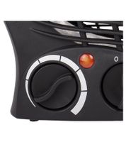 TRiSTAR Fan Heater/Cooler with Adjustable Power Levels, Electric Heater, 1,000-2,000 W, White or Black