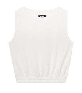 Canotta da uomo Nikben, maglia a maniche corte, top estivo semplice, camicia in cotone 6121 Bianco