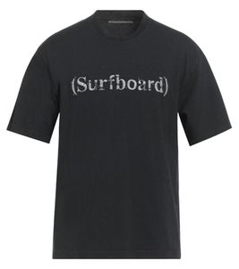 T-shirt homme Stockholm (Surfboard) Club, coton, manches courtes, coupe oversize U100032, noir T-shirt homme Stockholm (Surfboard) Club, coton, manches courtes, coupe oversize U100032, noir