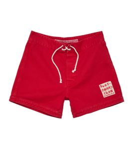 Stockholm (Surfboard) Club Herren Jeans-Short stylische Baumwoll-Bermuda Sommer-Hose U5000027 Rot