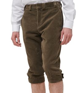 RIER Herren Cord-Shorts sommerliche kurze Hose modische Baumwoll-Hose Braun